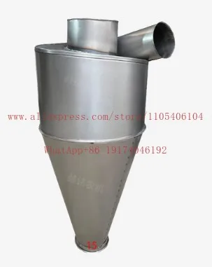 Shakron dust collector old-fashioned crusher modified woodworking fan stainless steel thickened elongated tube dust collector