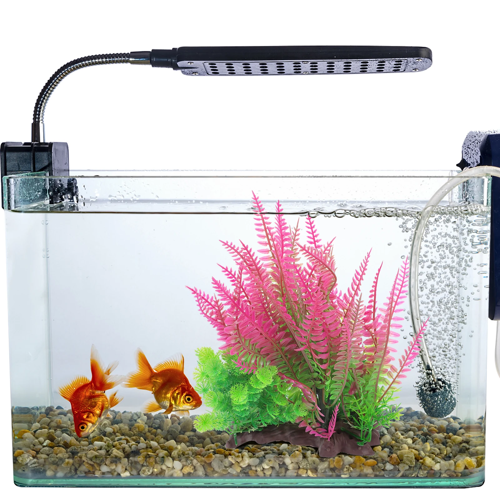 

Artificial Aquatic Plants Realistic Plastic Fish Tank Decorations Aquarium Accessories Vibrant Color Durable Fake Plants Pet