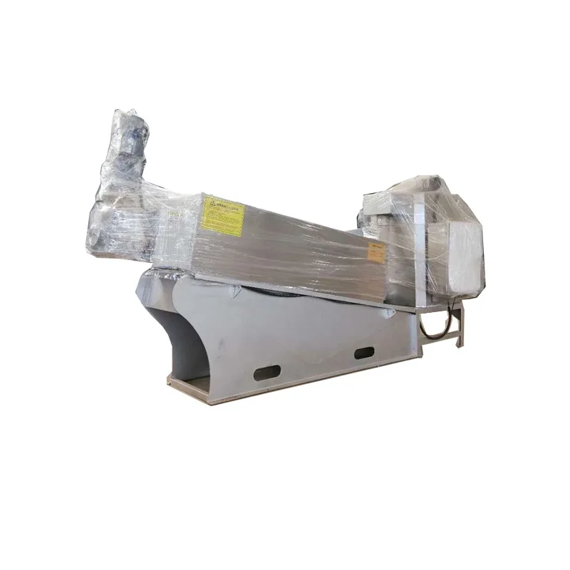 Stacked screw sludge dewatering machine, stainless steel sludge dewatering automatic stacked screw sludge treating