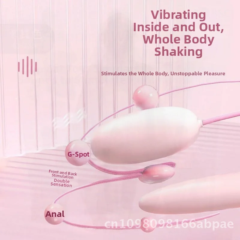 Miaolang السادس الشعور المرأة خط مزدوج البيض هزاز الوردي سيليكون اللعوب G-نقطة المحمولة الكبار لعبة الجنس للاستخدام على المدى الطويل #3