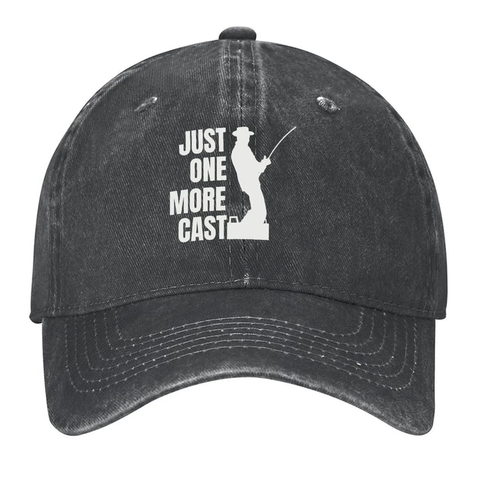 

Just one more cast I promise - I got fish to catch Baseball Cap Beach Snap Back Hat fun hats foam party Hat Women's Hats Men's