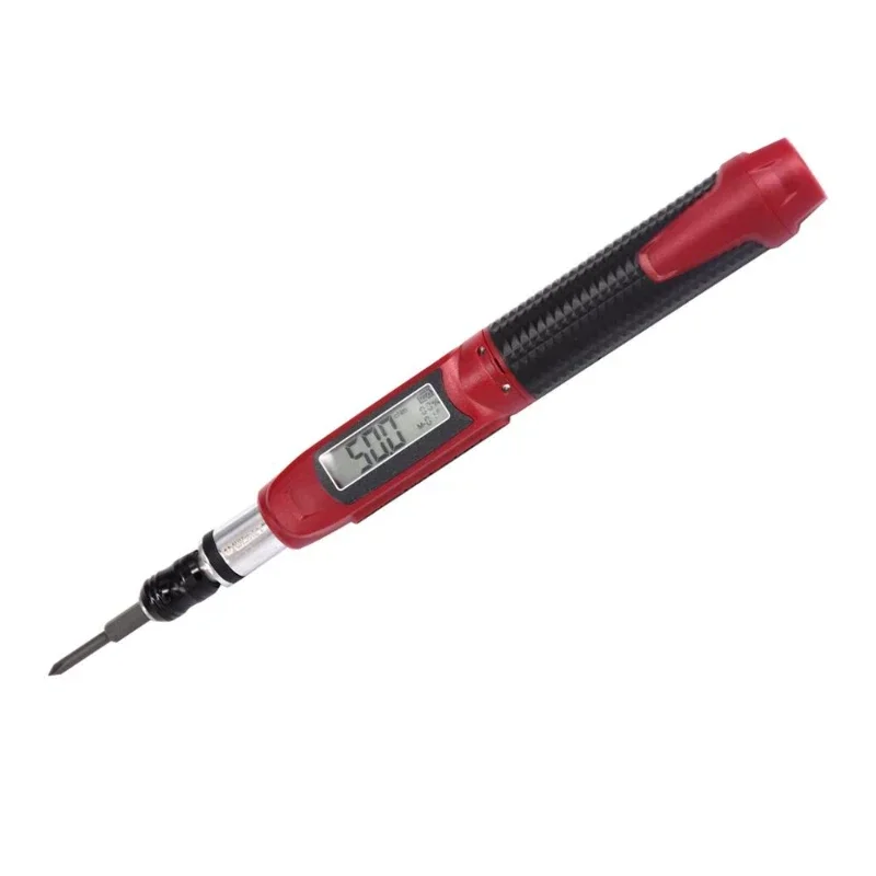 High precisionT Digital Torque Screwdriver 0.05-4NM Four kinds of torsion unit can choose peak/trace mode