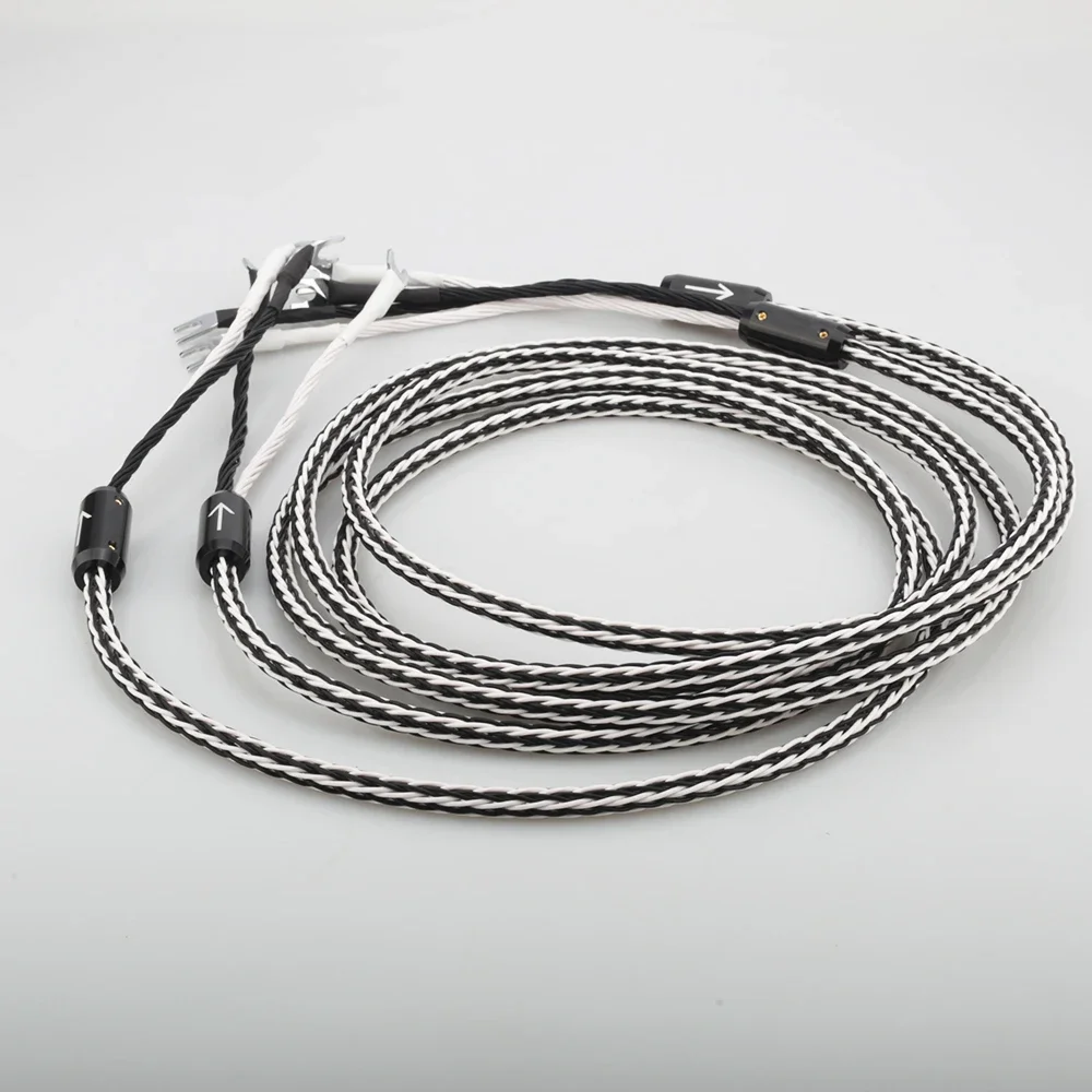 구리 오디오 스피커 케이블, 하이파이 앰프 스피커 케이블, 스페이드-스페이드 플러그, 오디오 애호가