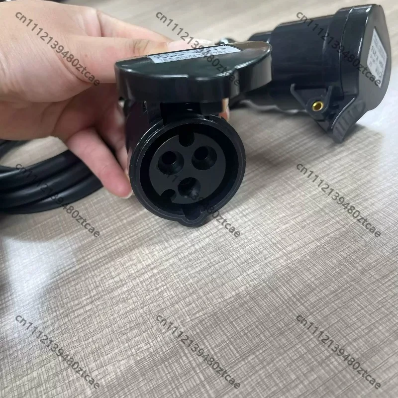 32A 3 Pin to 16A 3 Pin 1 In 2 Out Power Cable, Connection Daisy Chain Cord, Power Cord for Stage Lighting