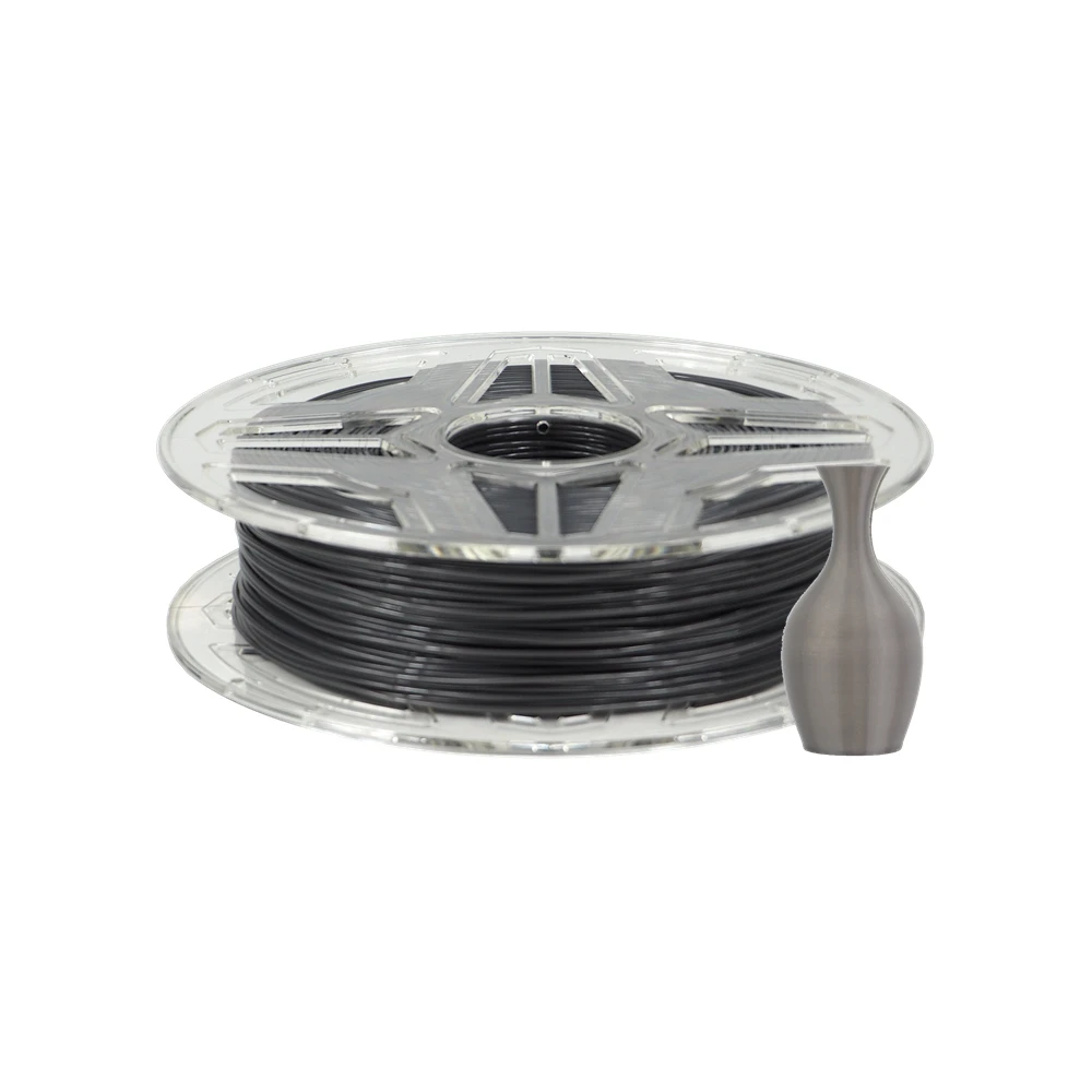 LeoPlas Grey TPU Filament Gray Flexible 1.75mm 1kg 95A Shore Hardness For FDM 3D Printer Consumables Printing Supplies