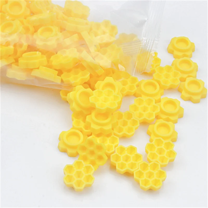 Hexagonal Honeycomb Eyelash Extension Glue Cup Beautifying Lash Grafting Dropper Cup for Professional Use