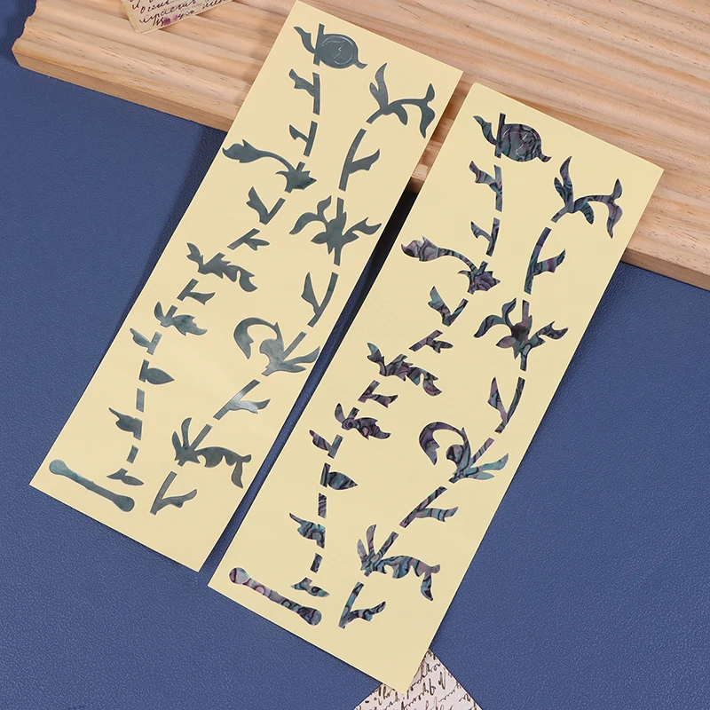1Pc Instrument Decorations Electric Guitar Parts Ultra Thin Stickers Cross Inlay Decals Fretboard Sticker Guitarra Accessories