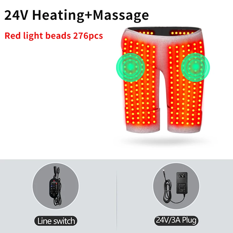 Red Light Heating Hip Protector with Hip Massager Relieves Hip Pain Promotes Blood Circulation Muscle Relaxation image 3