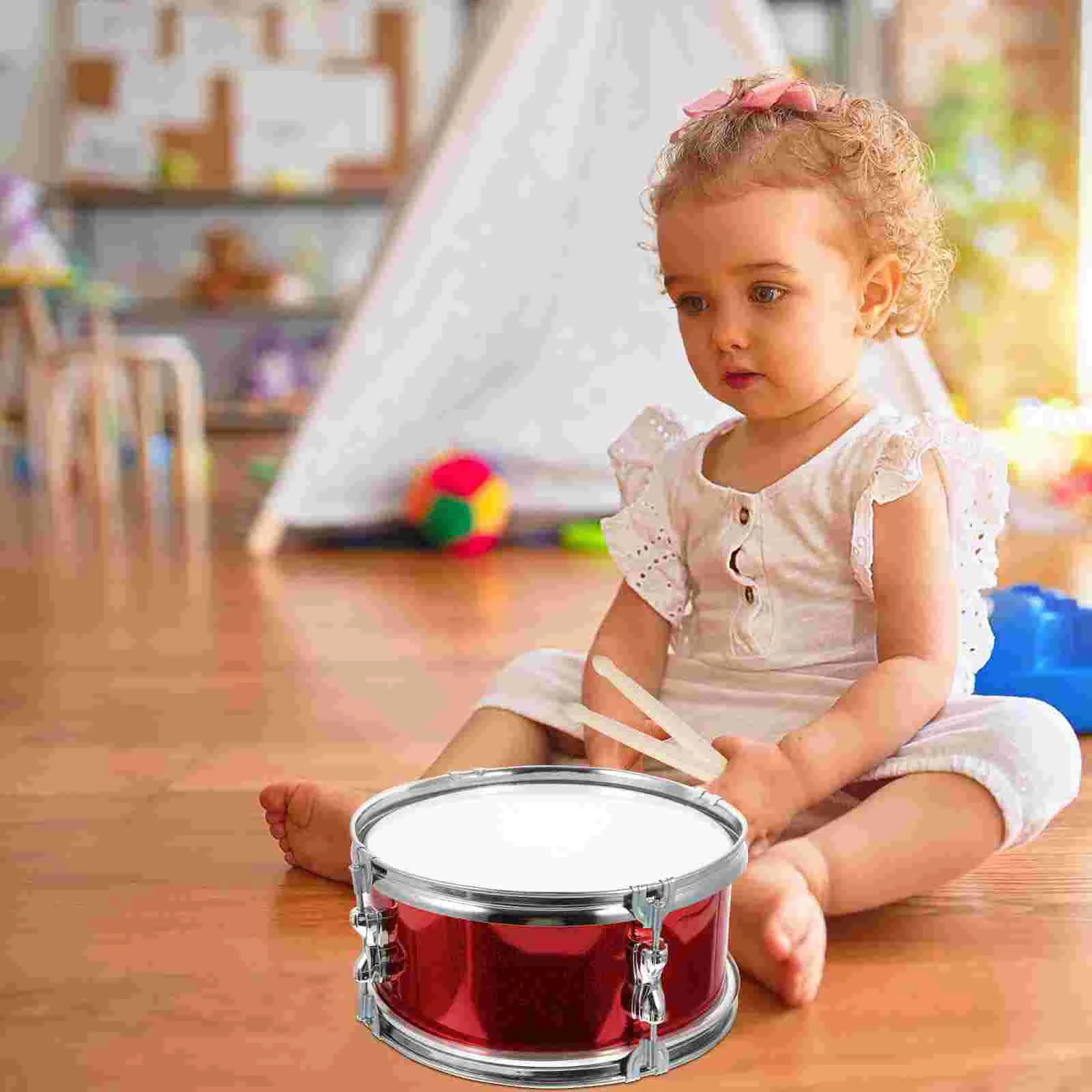 Baby Musical Instruments Toy Drum Children’s Toys Metal for Kids Toddler Percussion