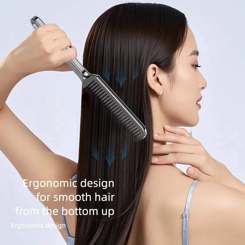 The 18-degree Straight Hair Comb Is A Must-have Hair Combing Tool For Women With Long Hair, Hairdressing And Makeup