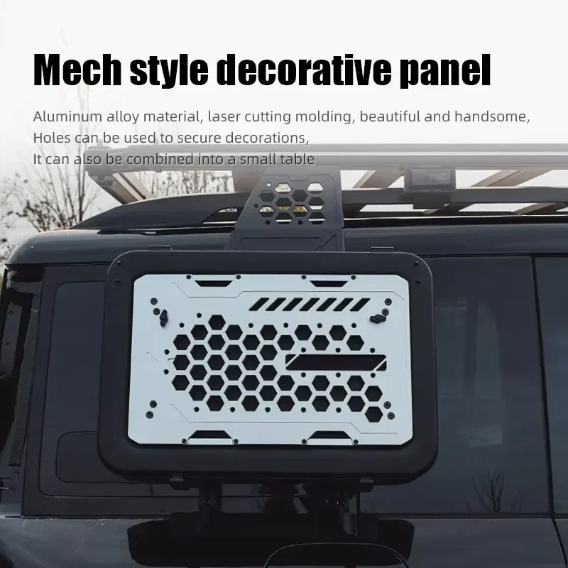 Aluminum Alloy Side Toolbox for Tank 300 4x4 Off-Road SUV - Durable Side Box Auto Parts for Enhanced Vehicle Functionality