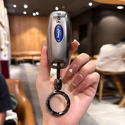 TPU Car Key Case Cover for Ford ST Line Fiesta Focus Fiesta Mondeo Ecosport Kuga Edge Escape Metallic Mustang Explorer Galaxy