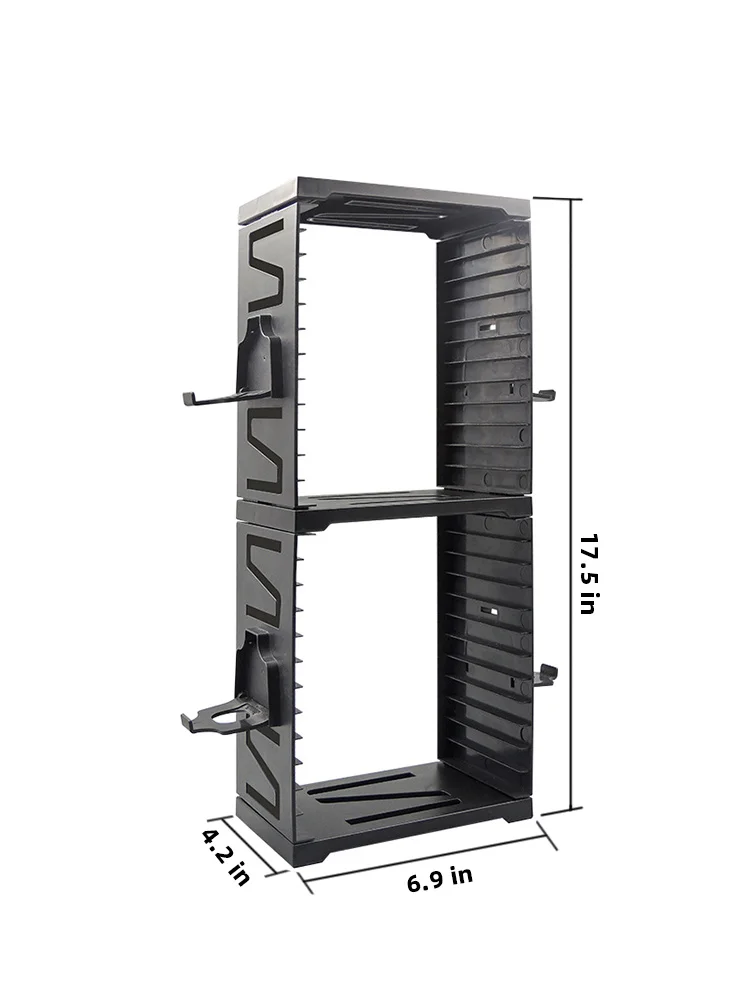 DATA FROG Host Disc Double-layer Storage Box Holder For PS5/PS4/Switch Disc Shelf for Xbox Series X Holder Accessories