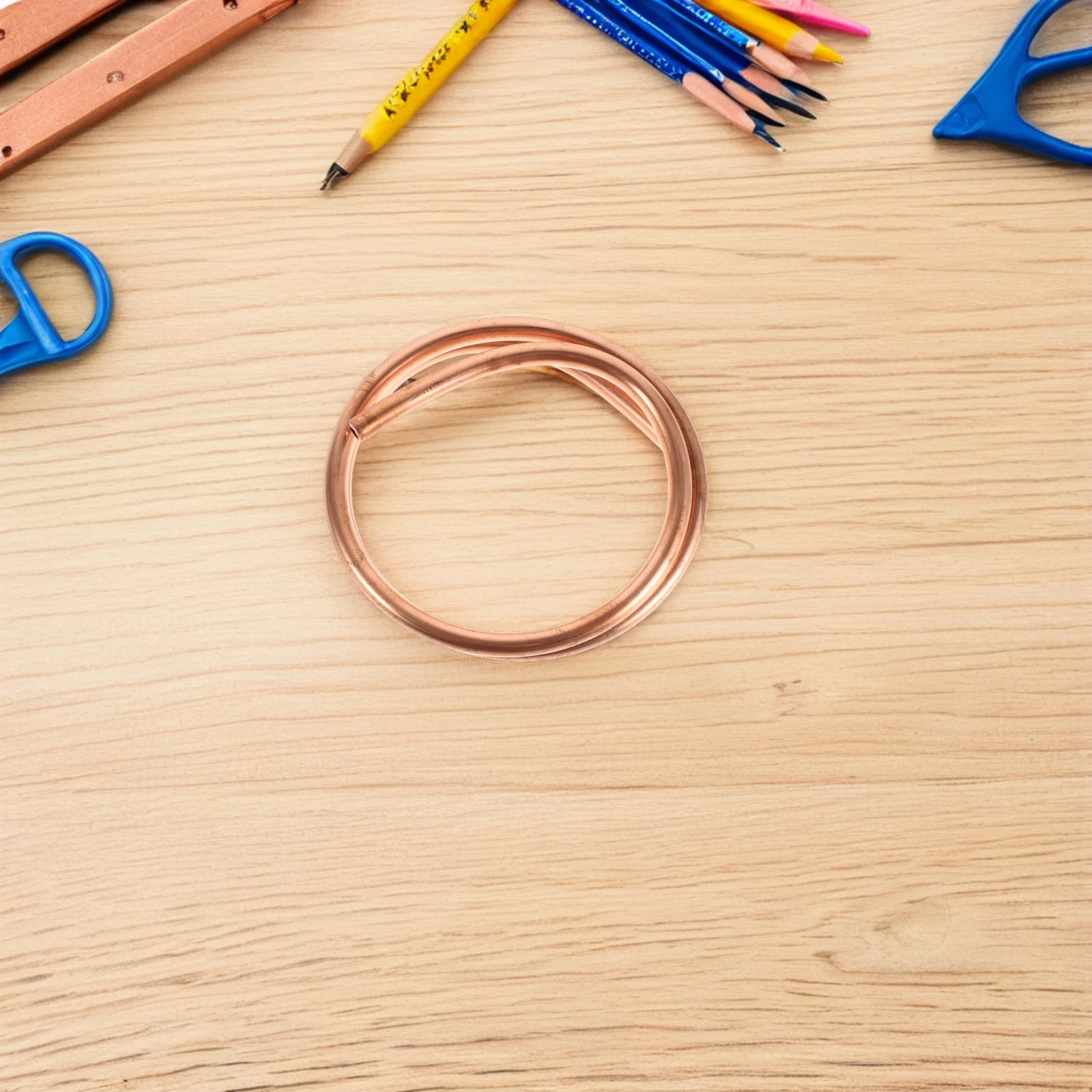 10mm Od 8mm Id 1m Copper Coil Tube for Hvac Systems Durable Corrosion Resistant Precision Sizing DIY Projects Copper Tube