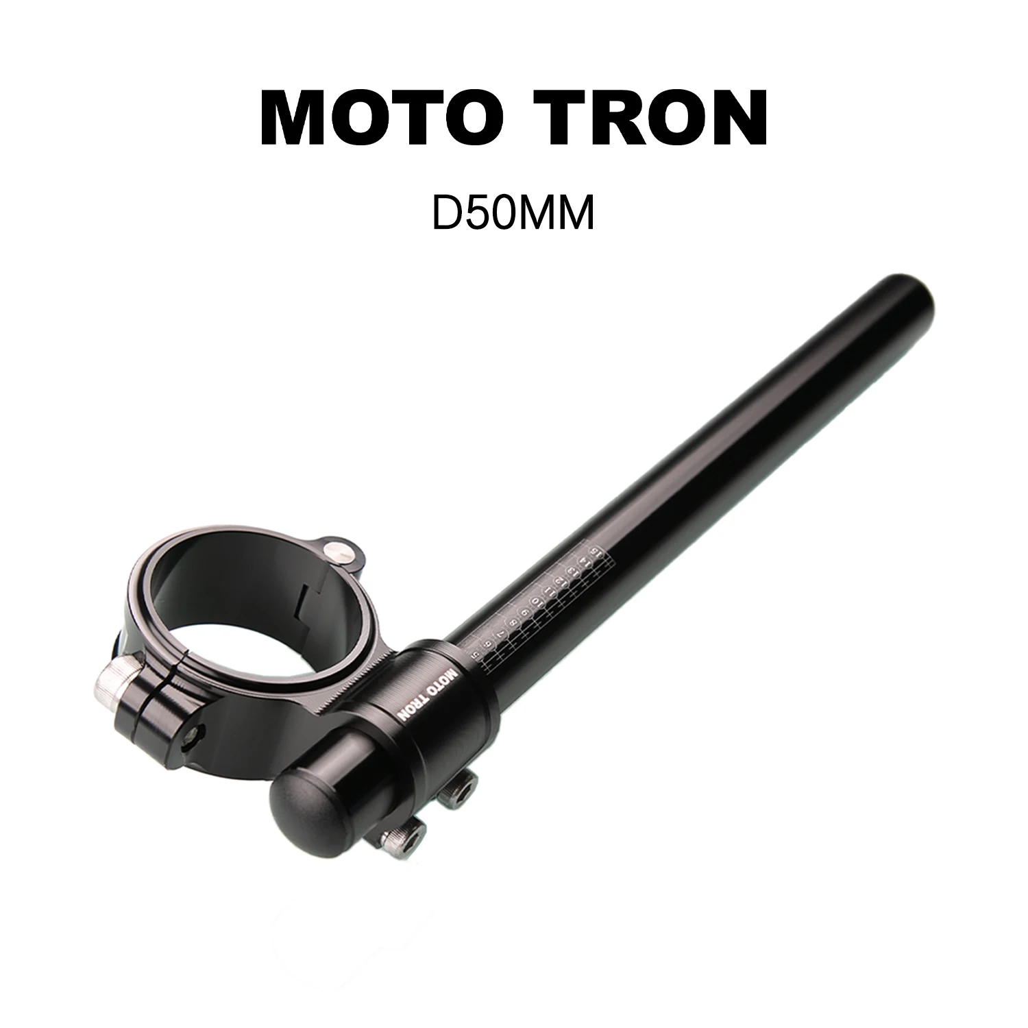 MOTO TRON - Lightweight Clip On Handlebars - 50mm For APRILIA RSV 1000/FACTORY  2006-2009  RSV4 R/FACTORY/APRC 2009-2014