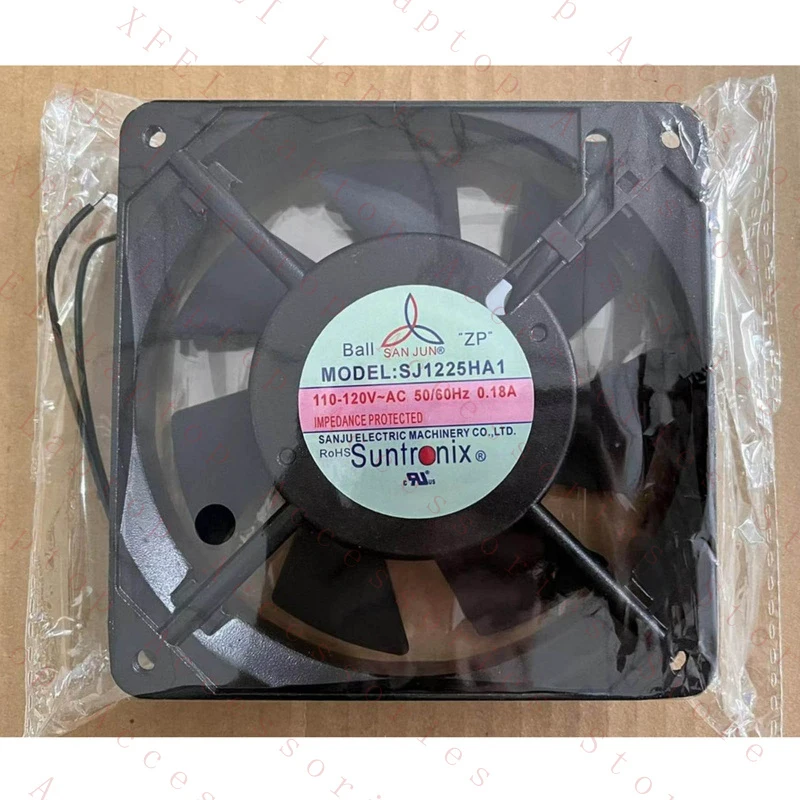 

F 1 шт. Новый вентилятор охлаждения SAN JUN SJ1225HA1 AC110V 0.18A, 2-проводной # QW