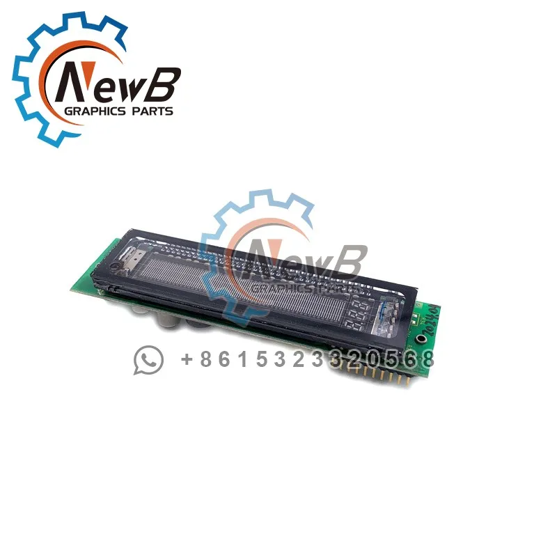 MBJ771A Ink Key Display VFD 1P00A600-01 REV.B For Komori Ink Volume VFD Display 1P00A60001 Printing Machine Parts