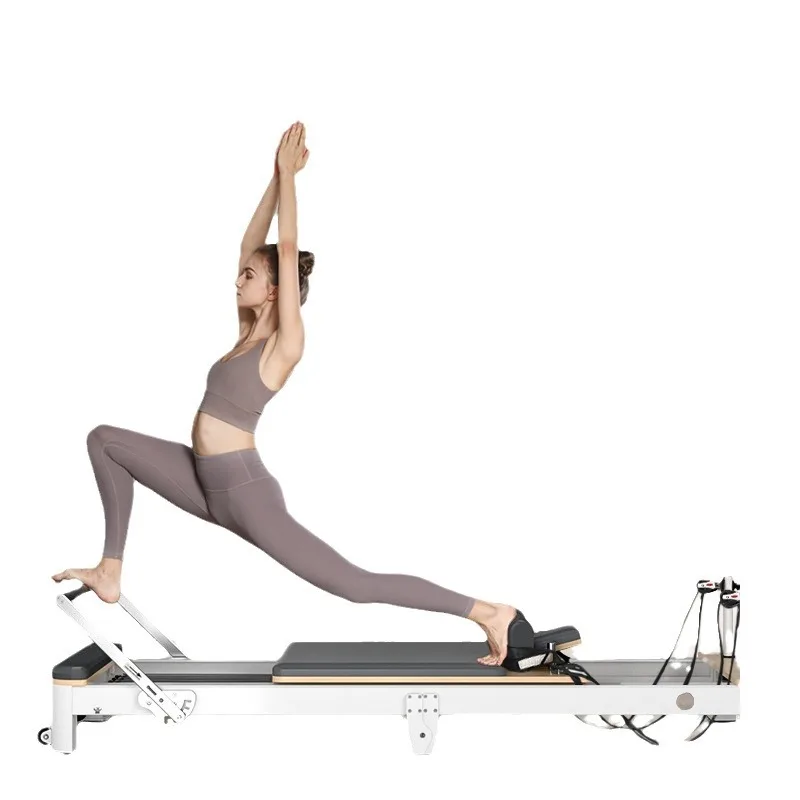 LMM yoga bed sports aluminum alloy foldable home stretch core bed