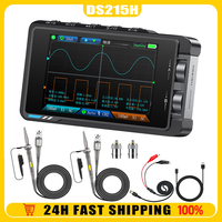 FNIRSI DS215H 2-In-1 Digital Oscilloscope Signal Generator 50M 250MS/S Dual CH 2-IN-1 Dual Channel Oscilloscope Tool