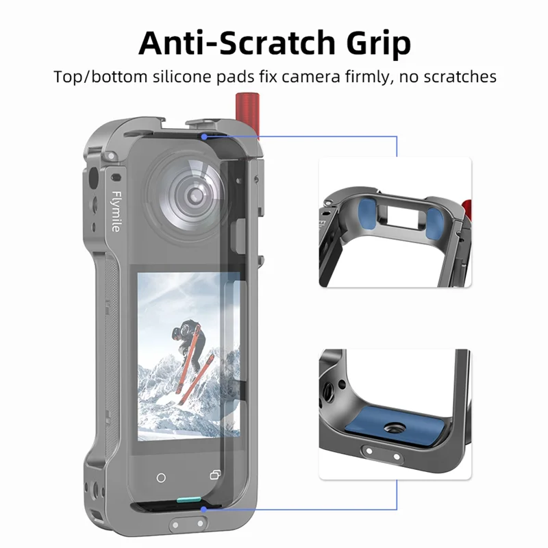 

Flymile Expansion Protection Cage For Insta360 X5 Sport Camera Accessories