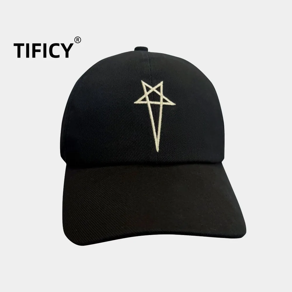 High Street RO Dark Style New Personalized Baseball Cap Duckbill Cap Men's Casual Outdoor Sun Protection and Sunshade Hat