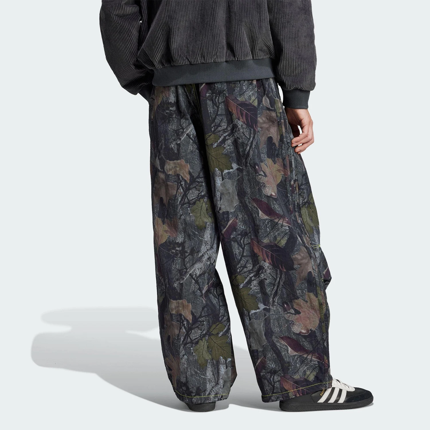 Adidas genuine 2025 spring men's sports camouflage workwear woven pants JD5403