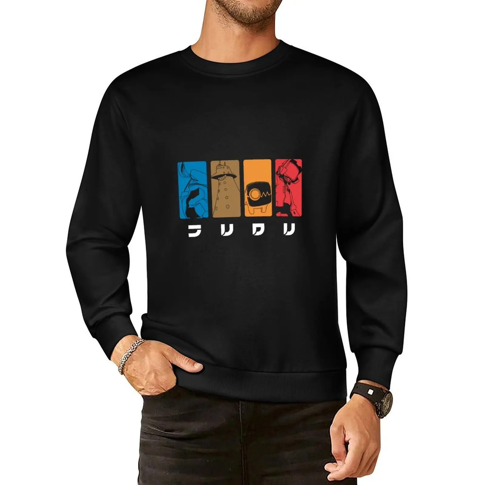 

FLCL Pullover Hoodie korean autumn clothes autumn clothes new sweatshirt