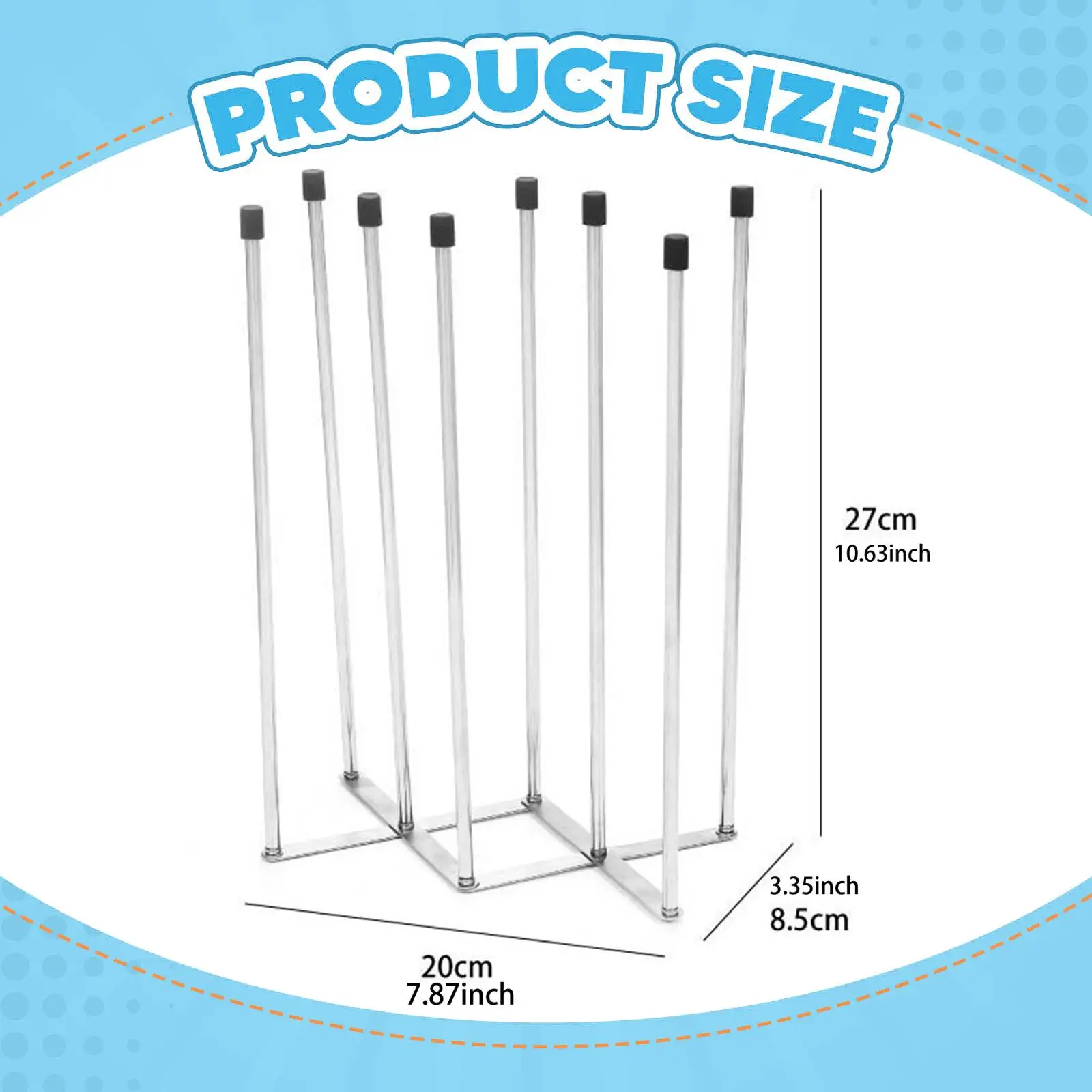 رف تجفيف الزجاجات من الفولاذ المقاوم للصدأ قابل للسحب ومتعدد الاستخدامات على سطح الطاولة ورف تصريف منظم زجاجات المياه للحقائب القابلة لإعادة الاستخدام
