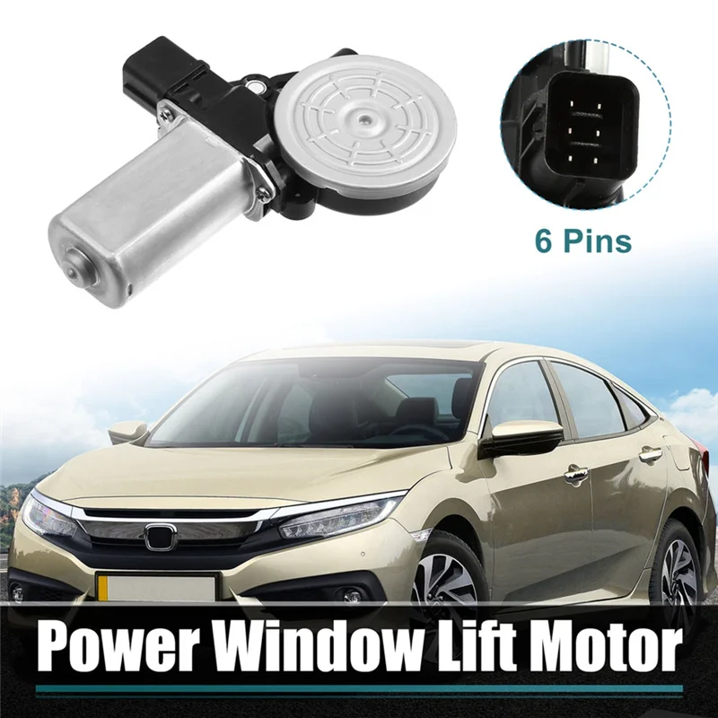 Car Front Left Power Window Lift Motor 72250-SNA-A03 For Honda Civic 2006-2011 Window Glass Lift Motor-A09E