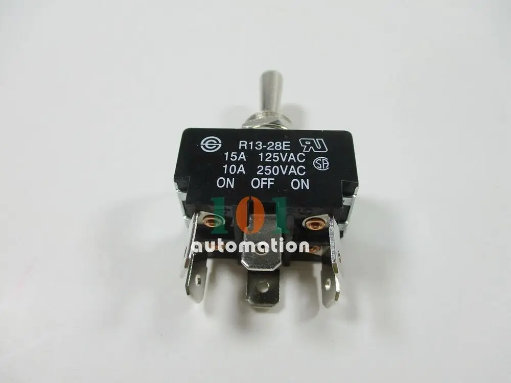 1PCS NEW FOR SCI R13-28e button switch 6 pin 3 shift moving power switch 10A250V