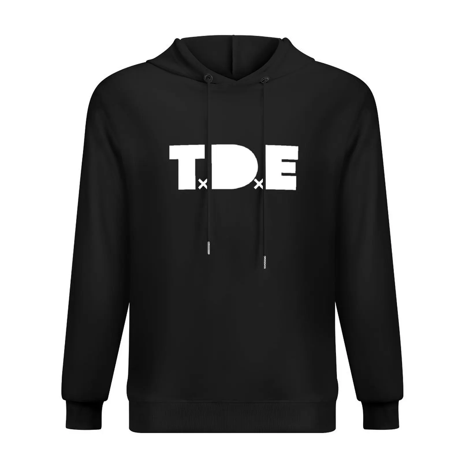 TDE - سترة بيضاء بغطاء للرأس ملابس أنيمي للرجال سترة شتوية على الطراز الياباني سترة بقلنسوة للرجال