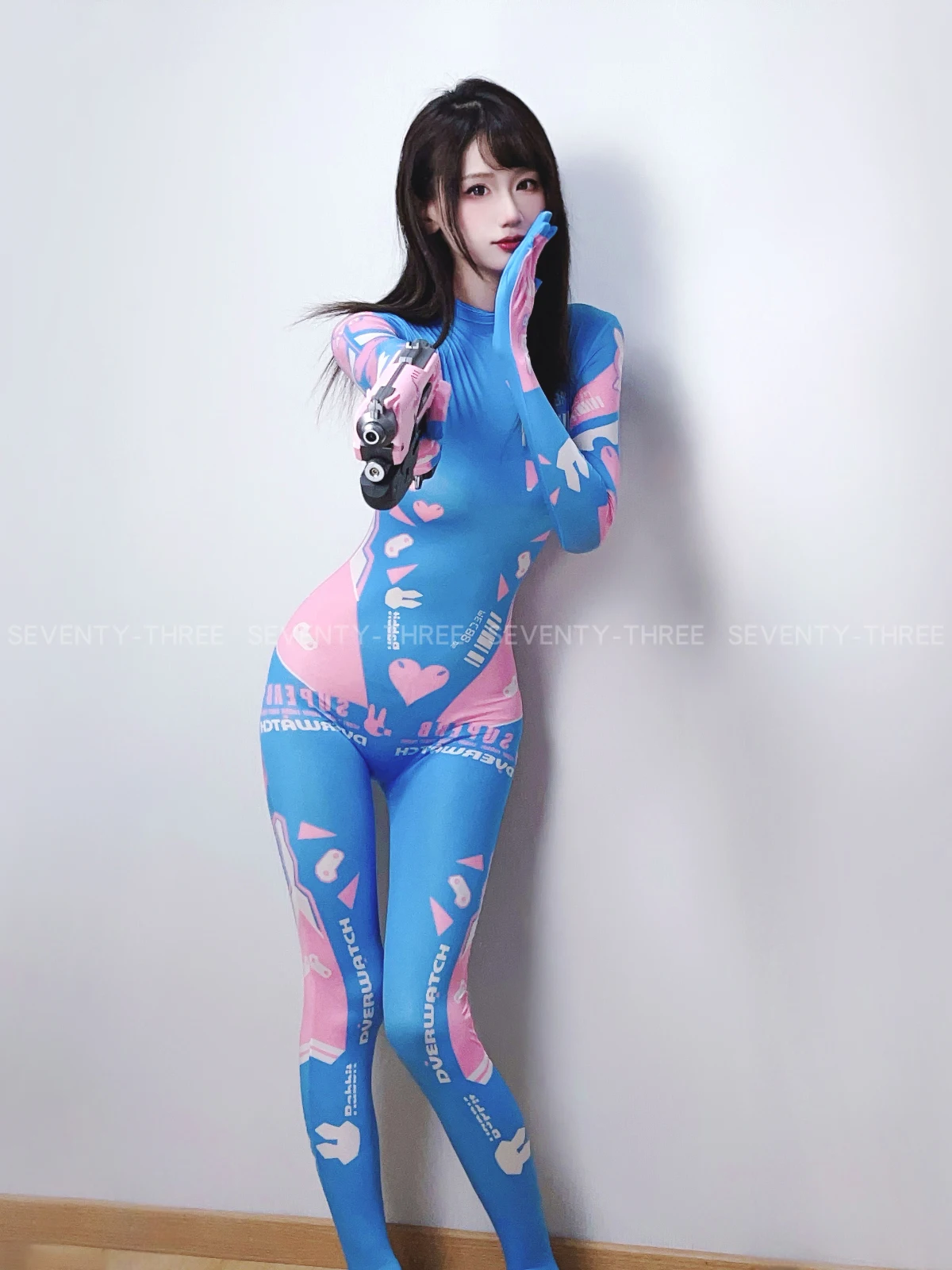 Kobiety D.Va Cosplay mechaniczny seksowny kombinezon króliczka i Bodystocking Sukumizu kostiumy stroje kąpielowe body zestaw pończoch