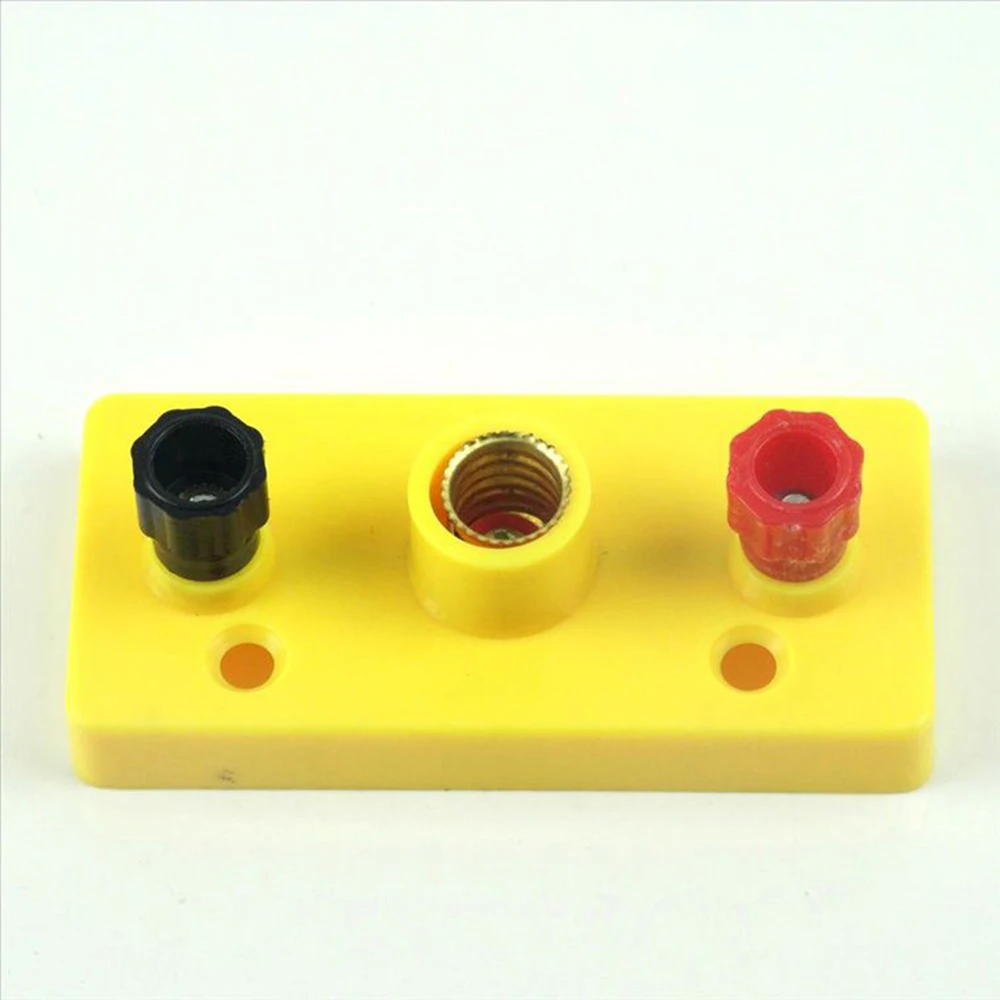 2pcs/lot Screw Small Lamp Bases Electricity Physical Experiment Instrument Equipment School Teaching Small Lamp Holder