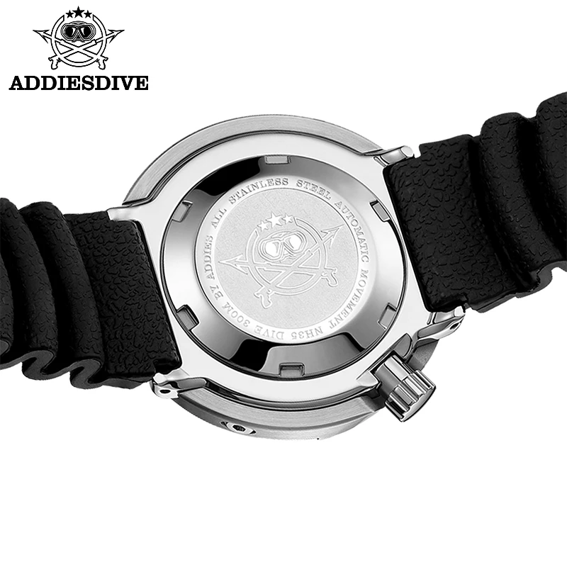 ADDIESDIVE Mechanical Watch Sapphire NH35 Automatic Dive Watches Men 300m Steel 1975 Automatic Wrist Watch For Men Diver watch