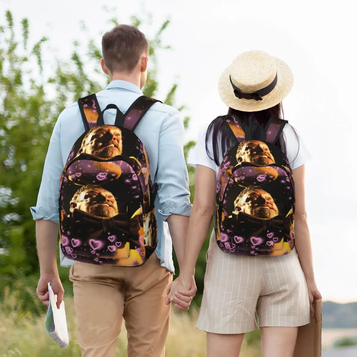 I Always Come Back Student Backpack School Bag Hiking Travel Daypack for Men Women Fashion Bookbag Shoulder Bags