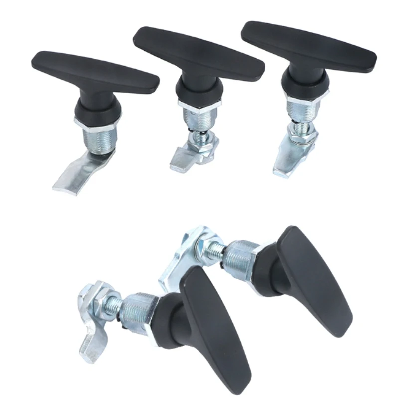

MS309 Wholesale outlets T shape cam lock equipment Compression type rotary lock Telescopic switch Industrial cabinet Hardware