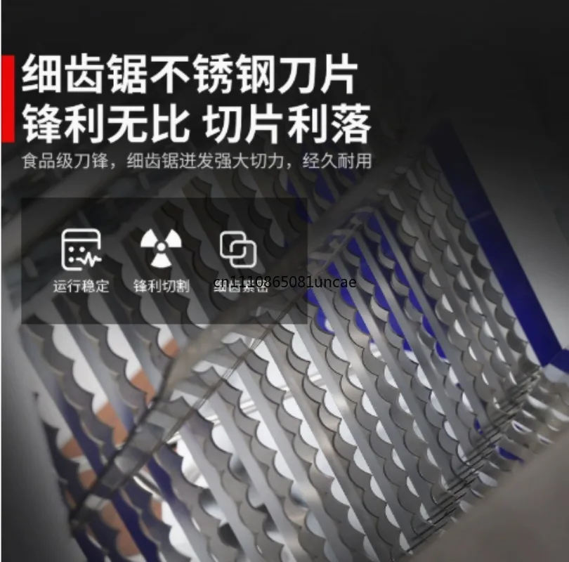 For Adjustable Commercial Bread Loaf Slicer 31‑Pcs Toast Cutting Machine Bakery Bread Slicing Equipment