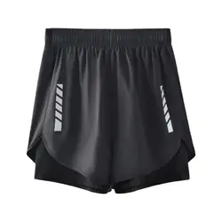 Pantalones cortos de pesca transpirables con cordón ajustable
