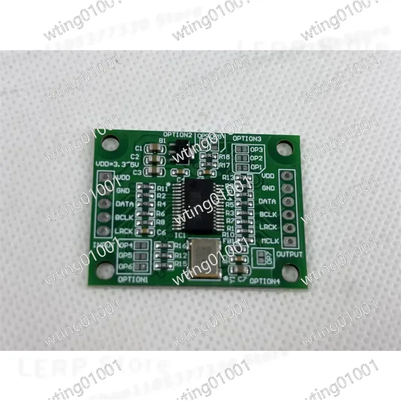 for SRC Sample Rate Converter 3 Wire I2S to 4 Wire IIS Interface Module Digital Audio Format Transformation Upsampling