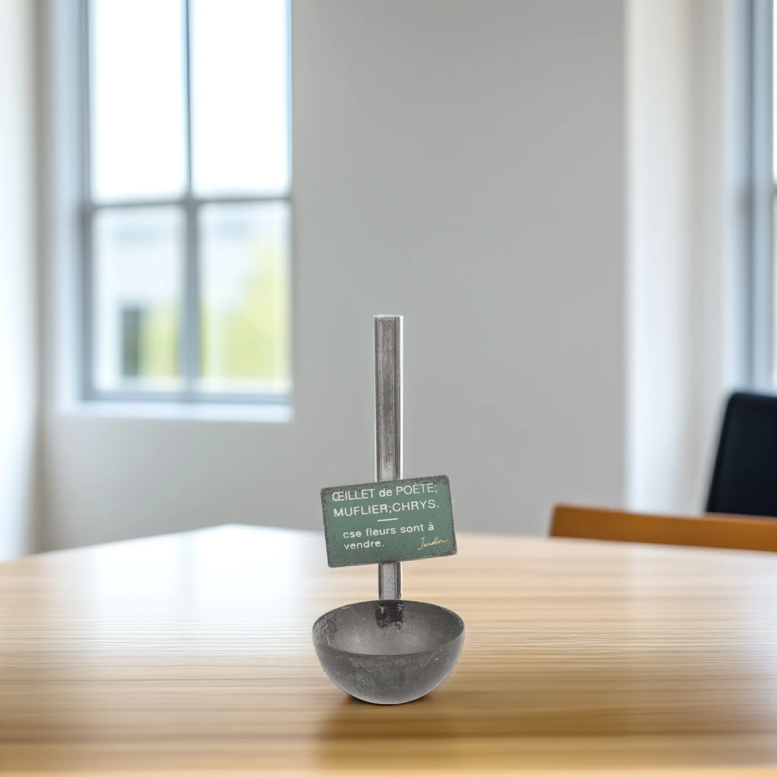 الحديد معلقة اناء للزهور ملعقة على شكل زارع ديكور معدني في الهواء الطلق حديقة شرفة زارع دلو للنباتات المكتبية المنزلية #5