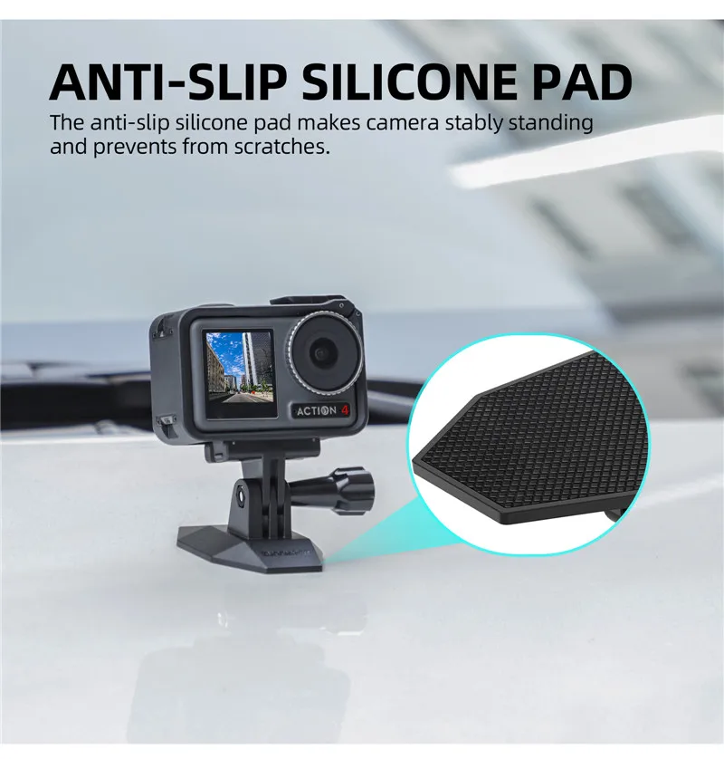 Soporte magnético para coche para DJI OSMO Pocket 3 Insta 360 X4 X3 GO 3 3S ACE Pro 2 soporte para cámara de motocicleta