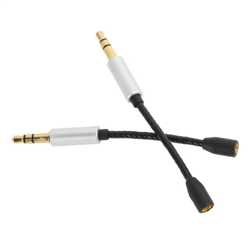 MMCX to 3.5mm Adapter Cable Gold Plated Interface OFC Core Lossless Sound MMCX Female to 3.5mm Male Cable Plug and Play