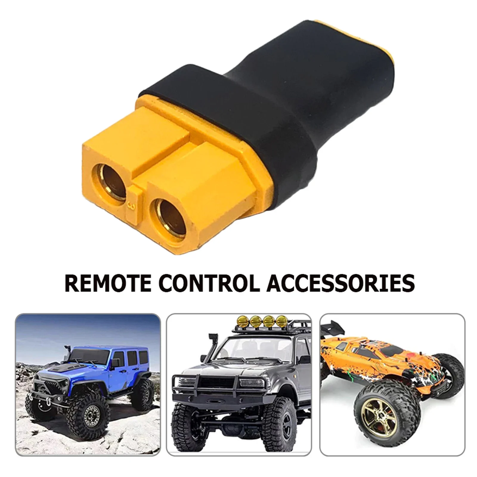 Plastic Parallel Converter Connector DIY Accessories XT60 To XT30 Parallel Connector Female Male Adapter for Lithium Battery ESC