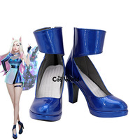 LOL KDA ALL OUT Ahri Games Customize Cosplay High Heels Shoes