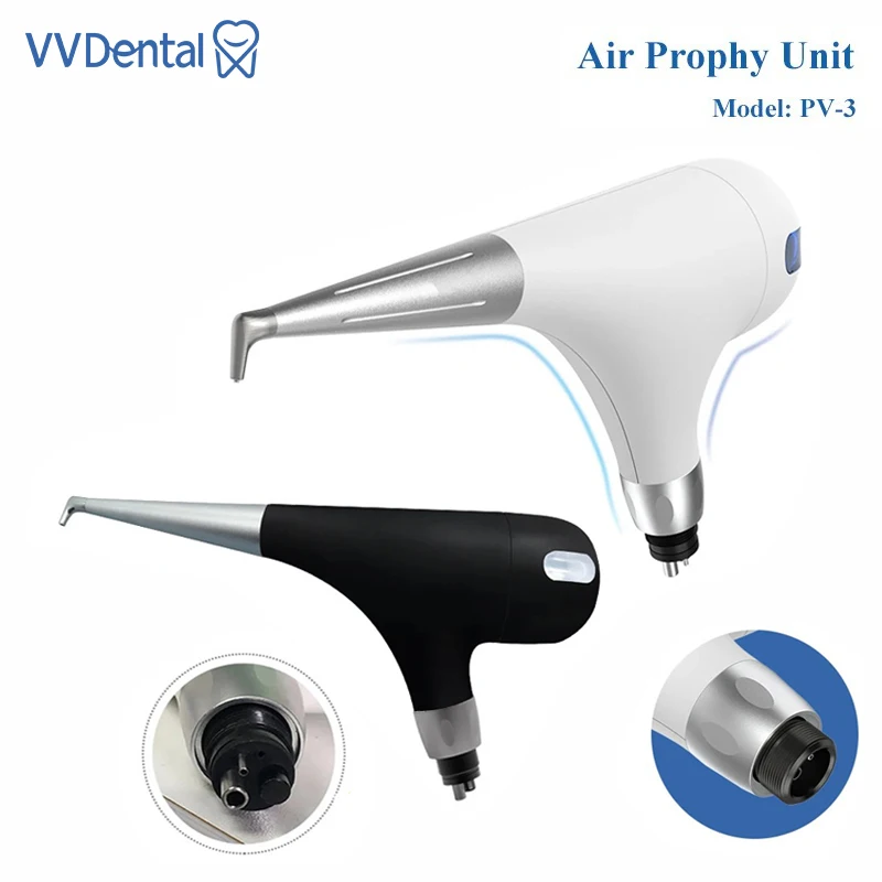 

VVDental Dental Air Prophy Unit Teeth Whitening Spray Polisher Jet Air Flow Sandblasting Teeth Polishing 2/4Holes Dentistry Tool