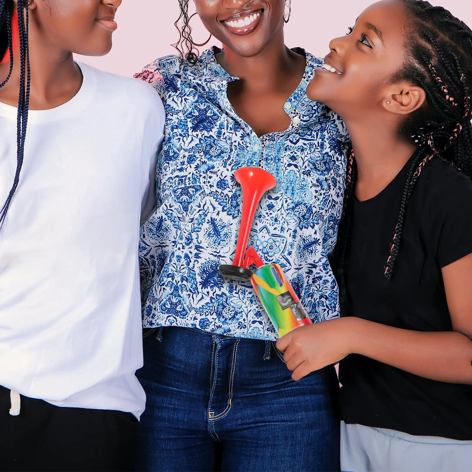 

2 шт. ручных больших воздушных горн-сигналов с громким звуком, не требующих подзарядки воздуха, для мероприятий, вечеринок и праздников