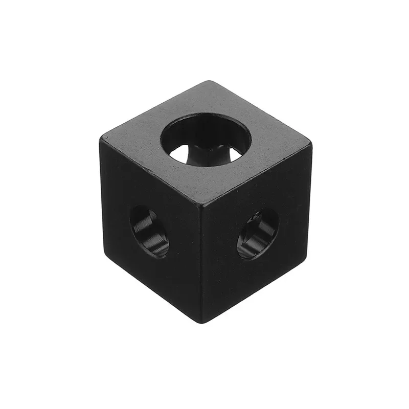 1 piece of 3-way cube corner connector, 2020 V socket, for aluminum profile 20mm x 20mm x 26.87mm