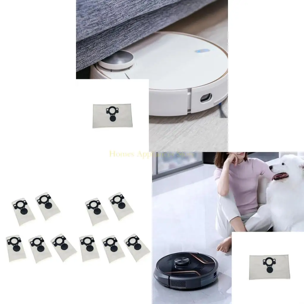 D0AB 5/10pcs para Nilfisk 107419593 Attix33/44 Saco pó substituição bolsa pó vácuo