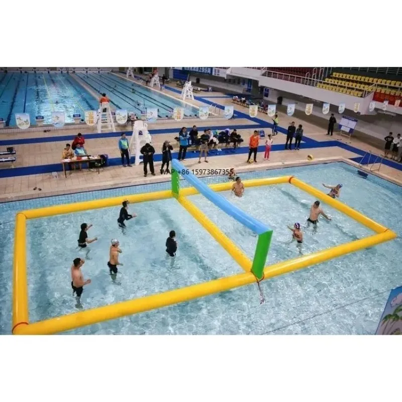 

Надувная волейбольная площадка для бассейна по цене производителя, для водных видов спорта, волейбольные игры, в продаже