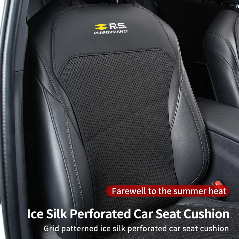 

Full set of car seat cushions with ice silk perforations For Renault Koleos Kadjar Megane Sandero Grand Sill Guard